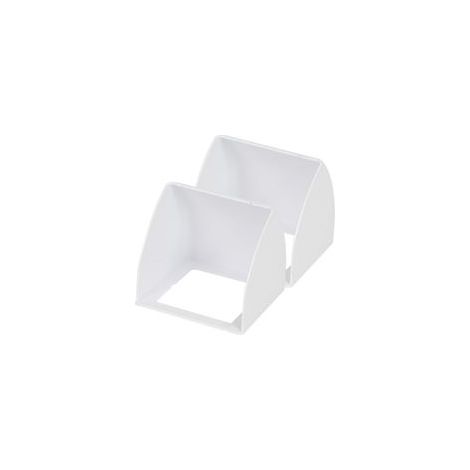 Cache-sonnette Résistant Aux Intempéries En Plastique Abs Blanc, Protection La Pluie Pour Sonnette Extérieure, Lot De 2 Pièces, Usage Prolongé (1/5)
