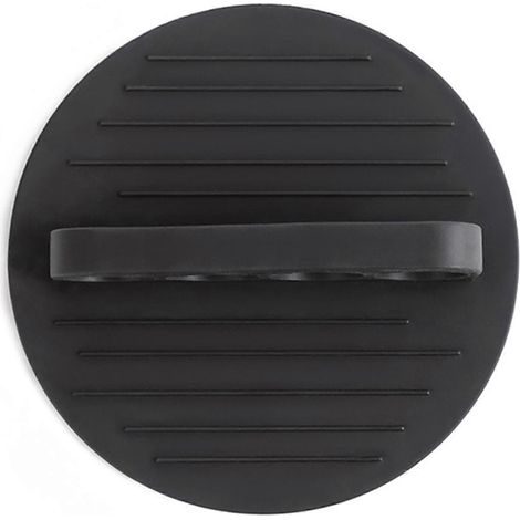 Serviette exfoliante nettoyante en profondeur pour le corps. Tissu de qualité. Favorise une peau douce et éclatante. Idéale pour la douche quotidienne. 1 pièce, noire. (1/5)