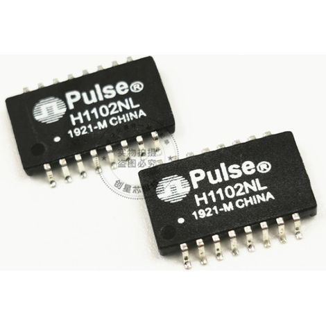 Transformateur réseau ultra-mince 100 Mbps à port unique H1102NL PULSE H1102NLT SOP16 (1/4)