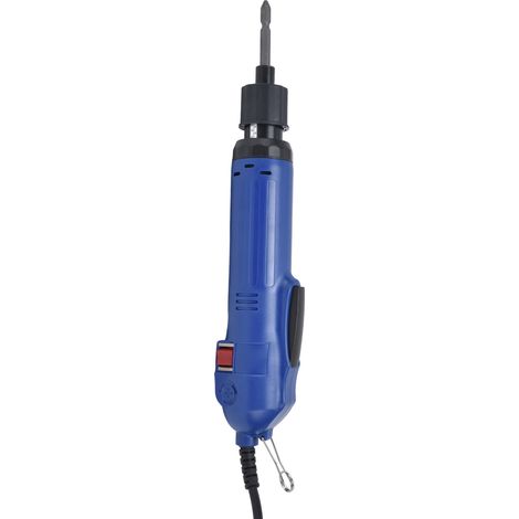 Elektrischer Schraubendreher mit hohem Drehmoment, geradem Griff, Sechskant-Schraubendreher mit Bit, EU-Stecker 220 V (1/5)