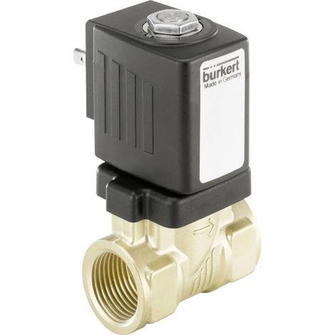 [NEUWERTIG] B-Ware Bürkert Magnetventil Schaltventil Ventil Leitungswasser Flüssigkeiten Messing