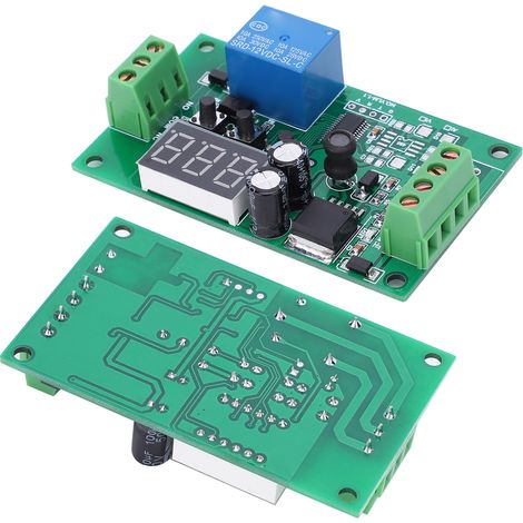 Module de capteur de détection de courant avec affichage numérique, module relais 4-20 mA, composant DC12V (1/5)