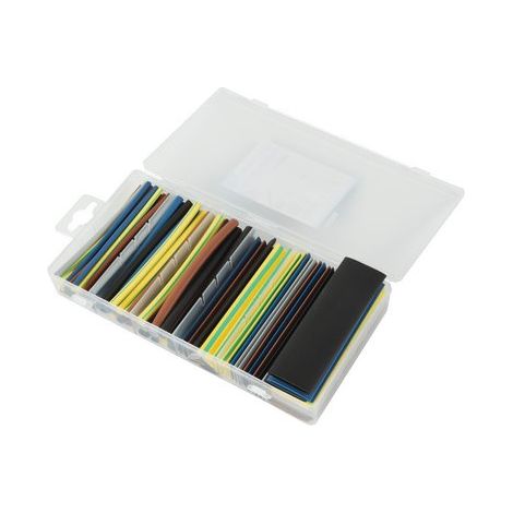 GUAINA TERMORESTRINGENTE IN KIT 59230 ELECTRALINE - COLORI ASSORTITI MM 1,5-9 CF=PZ 90- 1 confezioni