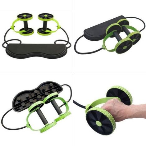 Ceinture à stimulation musculaire fitness Vert (1/4)