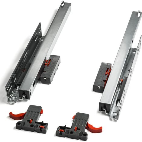 Unterflurführung 40 Kg 450 mm UV4-40-K2D-L450-PP Push-Open SmartSlide (1/5)