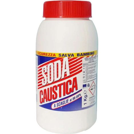 Soda Caustica a Scaglie 1Kg
