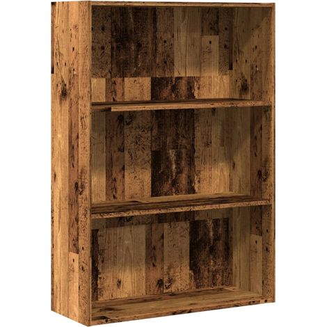 Maison Exclusive - Bücherregal Altholz-Optik 80x30x114 cm Holzwer