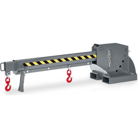 RR Industrietechnik Kranarm Typ RKT3 bis zu 3000kg Tragkraft RAL 7005 Mausgrau