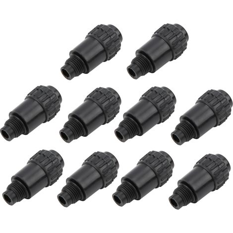 Lot de 10 Tiges Respirantes Pompe Pneumatique Plastique Technique Équipement Flexible Air Compresseur (1/5)