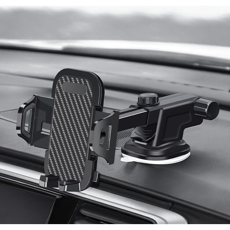 Support de téléphone portable pour voiture, ventouse de sortie d'air de voiture, support fixe universel de navigation multifonction pour voiture (1/3)