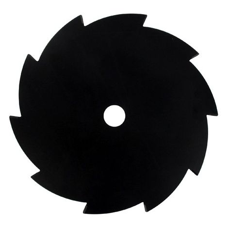 Lame 10 dents plate 255mm UNIVERSELLE pour débroussailleuse