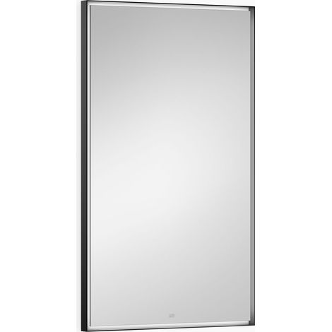 Dornbracht Lichtspiegel eckig, Höhe 1000mm, mit LED-Beleuchtung,
