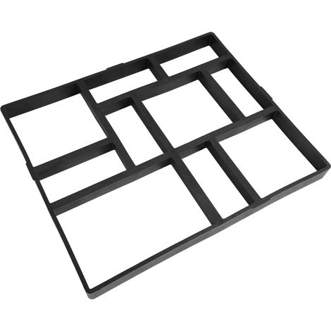 Garten-DIY-Wegeform aus Kunststoff, Straßenpflasterform, Zementform, Ziegelsteinform (1/5)