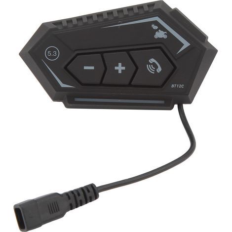 Motorrad-Kopfhörer mit Bluetooth BT 12C Headset, kabellos, wasserdicht, für Navigation und Musik, ideal für Reisen und Radfahren. (1/5)