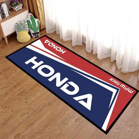 HSS-Tapis de moto, tapis antidérapant pour canapé et table basse de salon, résistant aux taches et facile à nettoyer - 60200cm (surface en polaire douce pour la peau)
