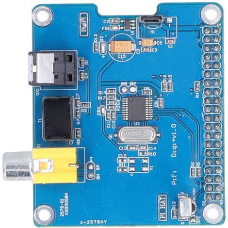 DiGi Digital Soundkartenmodul-Chipplatine HIFI-Erweiterungsplatine für Raspberry Pi I2S SPDIF (1/5)