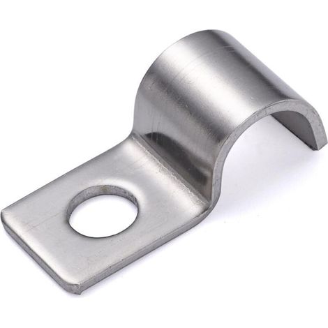Lot de 25 clips P-Clip en acier inoxydable 304 – Fixation pour câbles Ø 10 mm – Résistance supérieure pour extérieur
