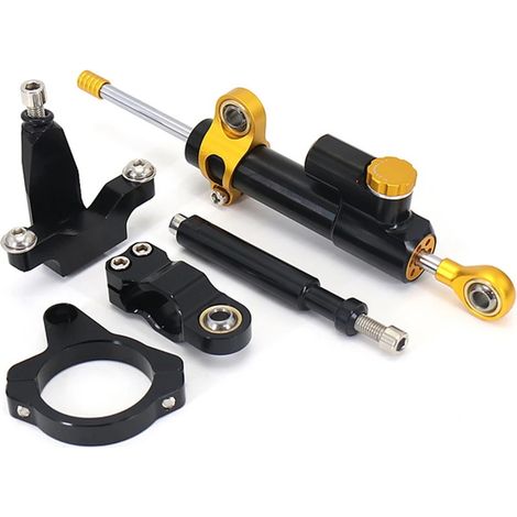 Pièces de modification pour moto Yamaha YZF R7 2021-2023 : stabilisateur de direction avec amortisseur en titane.