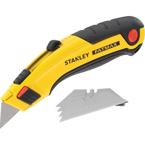 Retractable FatMax Knife with Dual-Position Blade (170mm) by Stanley