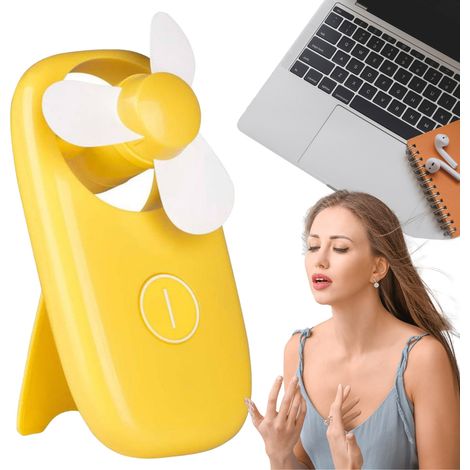 BC Mini-Handventilator Tischventilator Luftzirkulator Kühlung
