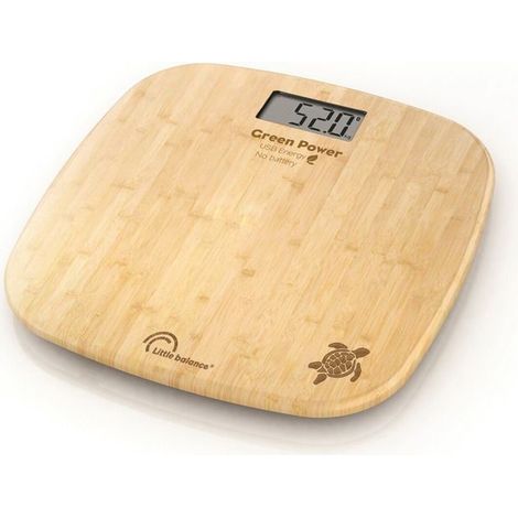 Personenwaage Little Balance Soft Bambou Schildkröte USB-R