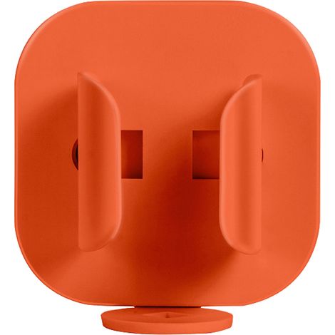 Soavoa Support Brosse à Dents Électrique Mural Sans Perçage Salle de Bain Orange Lot de 1 (1/4)