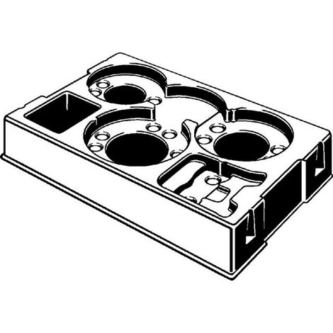 VIEGA 796907 insert de mallette 2202.7XL pour (1/2)
