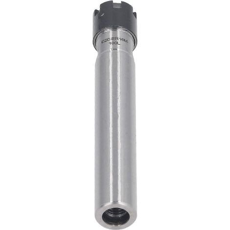 Rallonge de mandrin à pince C20ER16M135L Porte-outil à tige droite Clé ER16M pour tour et fraiseuse CNC (1/5)