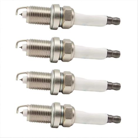 Lot de 4 bougies d'allumage iridium 12122158252 FR7KPP332 pour BMW E46 E60 E65 (1/5)