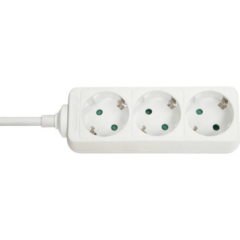 Multiprise 3 Prises, Blanc