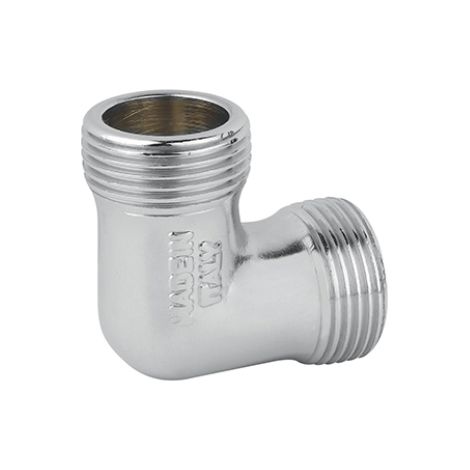Gomito mm ottone cromo  3/4CAVAL