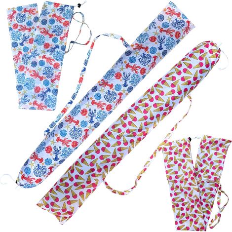 X2 Sac Parasol De Plage. Housse Parasol Plage. Accessoires Plage. Housse De Parasol De Plage Avec Poignée Robuste, Accessoire Ou Pièce De Rechange Pour Parasols De Plage (1/5)