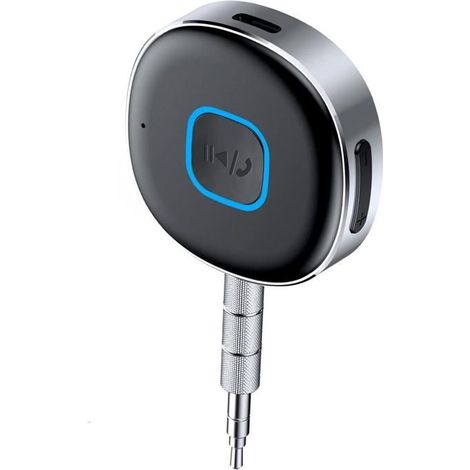 Récepteur Bluetooth Voiture - Adaptateur Bluetooth 5.3 - 3.5mm AUX - 16H - pour TV Voiture Chaîne HiFi Casque Enceinte (1/4)