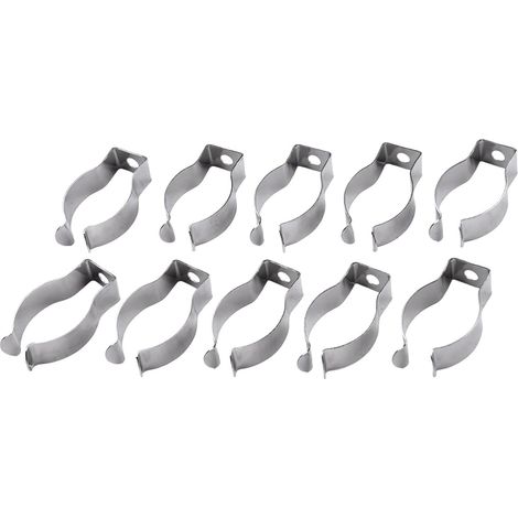 Support ressort 25/37mm acier manganèse, pour jardin et abri (1/5)