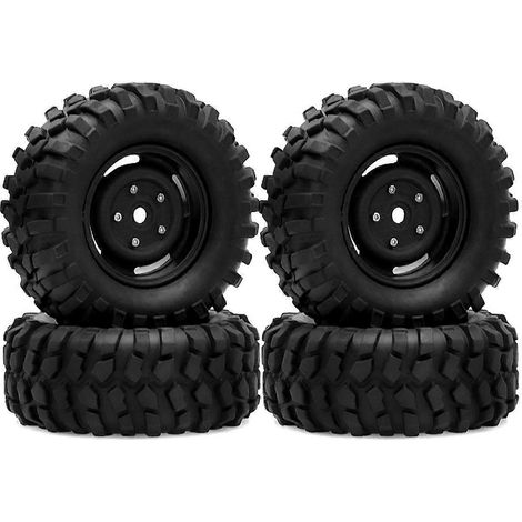 Satz mit 4 Beadlock-Felgen (95 mm x 1,9 Zoll) für RC-Crawler im Maßstab 1:10 (1/5)