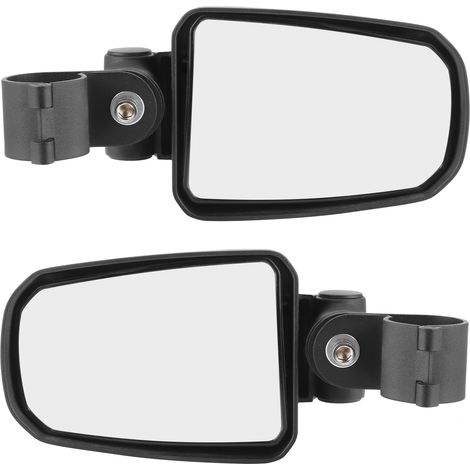 Rétroviseur universel grand angle de 1,75 pouce, adapté aux motos, UTV, quads et VTT. (1/5)