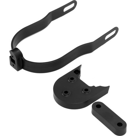 Joint de rehausseur de garde-boue arrière pour pneu de 10 pouces, compatible avec le kit de support de trottinette électrique M365/Pro (noir) (1/5)