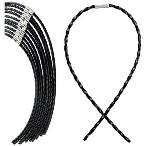 Lot de 10 Fil Extra Résistant Bosch F016800431 pour débroussailleuse AFS 23–37 bobines de fil pour débroussailleuse AFS 23-37, 37x3,5 mm-RAPANDA (1/5)