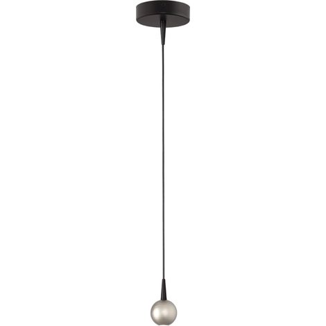 Lampe suspendue Talana noir avec nickel Ø 6cm - 2410-05-37 (1/3)