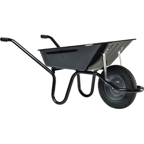 Brouette Haemmerlin 100 l aktiv premium noire roue gonflée 305000006
