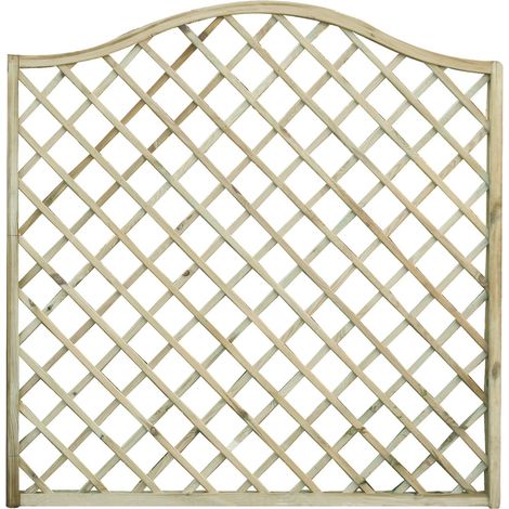Pannello in legno impregnato da giardino LASA onda