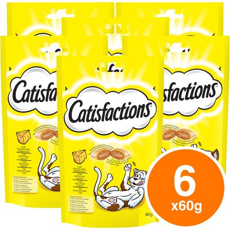 Catisfactions Cat con Formaggio - Catisfactions Cat con Formaggio - Confezione da 60 Gr
