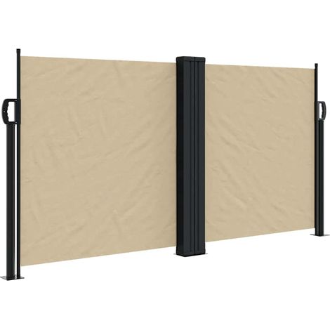 Maison Exclusive - Tenda da Sole Laterale Retrattile Beige 120x1000 cm