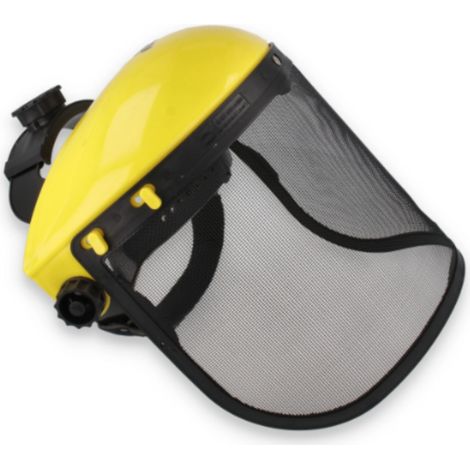 Visera de protección facial Garland con rejilla ajustable