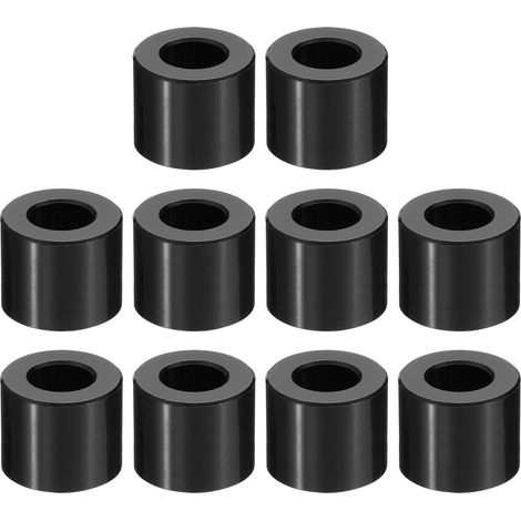 10 Pièces Entretoises en Aluminium M10 3/8" ID x 3/4" OD x 11/16" L (1/5)