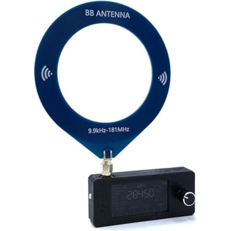 Mini radio portable AM/FM SI4732 avec longue autonomie et antenne boucle noire (1/2)