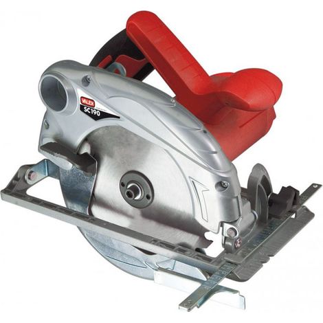 Trade Shop - Sega Circolare Valex Sc190 - 1410225 1300w Guida Laterale Tagli Inclinati 45° -