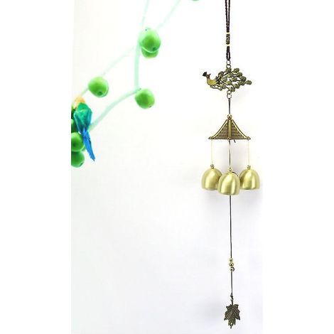Carillon éolien suspendu en métal, artisanat raffiné, pendentif pour la maison (1/2)