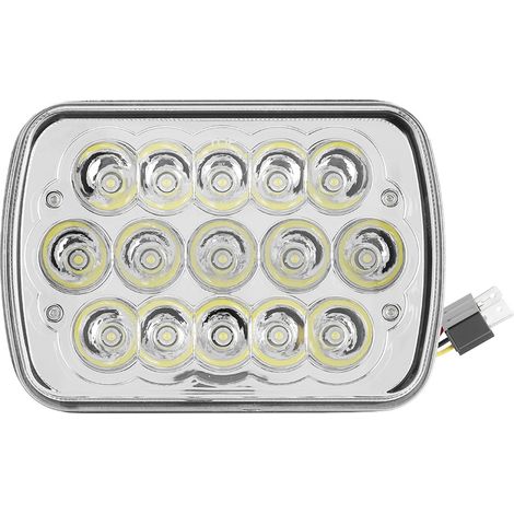 Faro LED de 7 pulgadas y 45 W para Jeep Wrangler 2007-2015 (1/2)