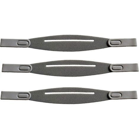 Lot de 3 sangles de rechange pour harnais à bords fermés pour masque nasal CPAP /P30I (1/4)